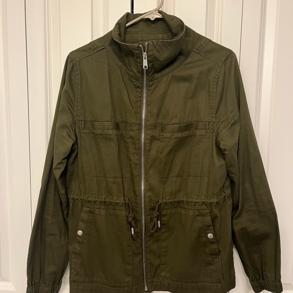 Old navy ladies light weight olive jacket